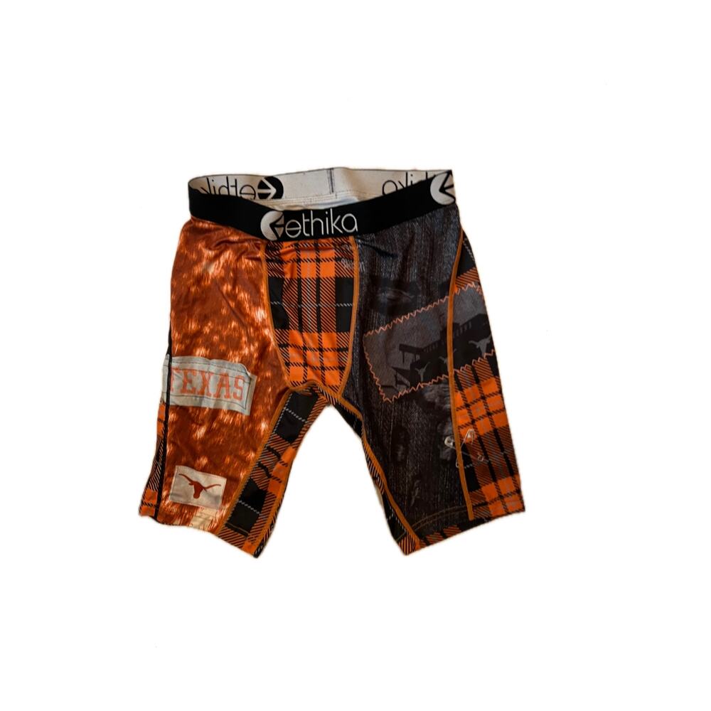 Ethika Texas Longhorn Compression Shorts Mens L